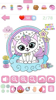 Kawaii coloring: Paint & Color - Screenshot 3