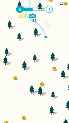 Chilly Slopes! Classic Arcade - Screenshot 1