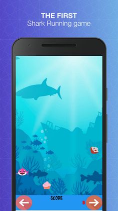 Shark Running Game - Screenshot 2