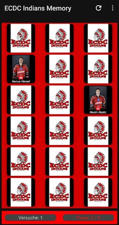 ECDC Indians Memory - Screenshot 1