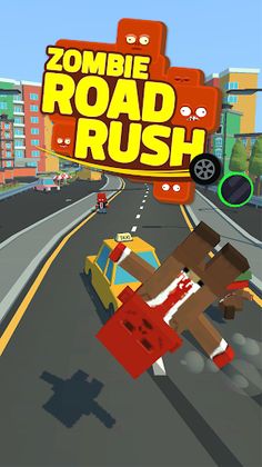 Zombie Road Rush - Taxi Arcade - Screenshot 1