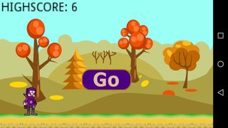 ninja jungle flip run - Screenshot 1