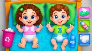 Newborn Twins Care Game - Screenshot 3