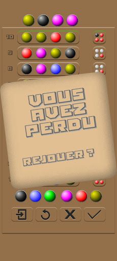 Jeu De Réflexion Mastermind - Screenshot 4