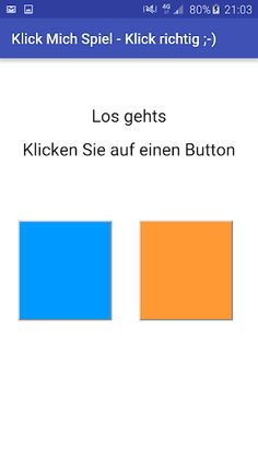 Klick Mich Spiel - Screenshot 1