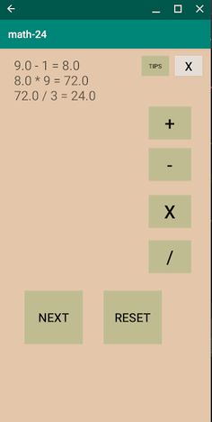 Math Game - Math 24 Game - Screenshot 1