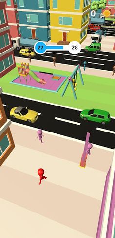 Cross The Street 3D - Fun Race - Screenshot 3