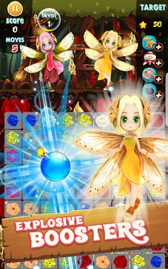 Flowers Blast - flower games - Screenshot 3