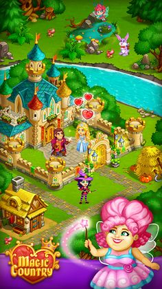 Magic Country: fairy farm and - Screenshot 2