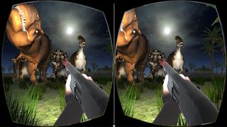 Dinosaurs Hunting VR Cardboard - Screenshot 1