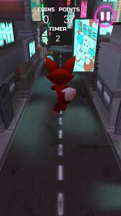 Fox Run Express - Neon City - Screenshot 1