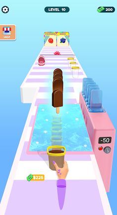 Ice Cream Stack Runner Games - Screenshot 4