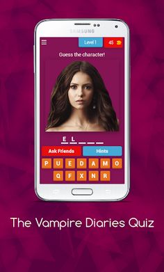 The Vampire Diaries Quiz - Screenshot 1