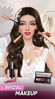 Wedding Dress Up Bridal Makeup - Screenshot 2