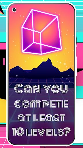 Retro cube - highway rider - Screenshot 3