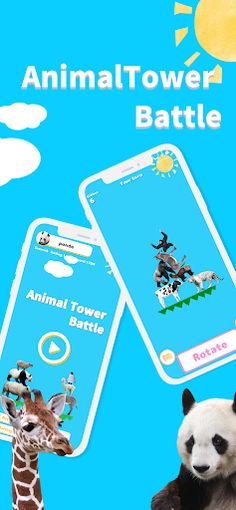 Animal Tower Battle - Screenshot 1