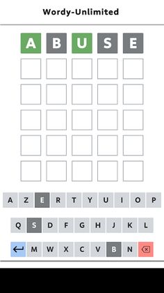 Wordy-Unlimited Daily Word - Screenshot 3