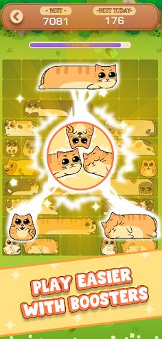 Cat Block: Cute Sliding Puzzle - Screenshot 4