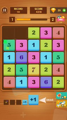 Merge Block Number Puzzle - Screenshot 2