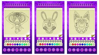 Mandala coloring book - Screenshot 2