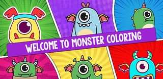 Monster Coloring Book | Monste - Screenshot 1