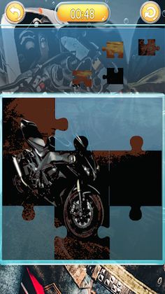 Ninja sports motorbike puzzle - Screenshot 3