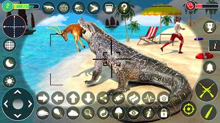 Crocodile Hunting Animal Games - Screenshot 1