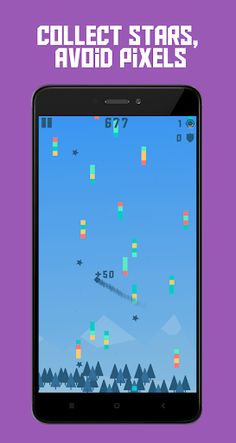 Pixel Rain: Dodge all the pixe - Screenshot 2