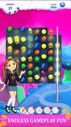 Gummy Candy Match 3 BTC - Screenshot 3