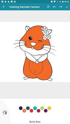 Little Hamster Coloring Pages - Screenshot 3