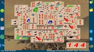 Mahjongg Solitaire - Screenshot 1