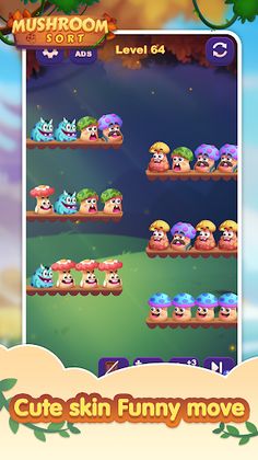 Mushroom Sort - Screenshot 2