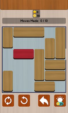 Unblock the red wood puzzle - Screenshot 2