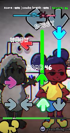 FNF Scary Amanda Horror Mod - Screenshot 1