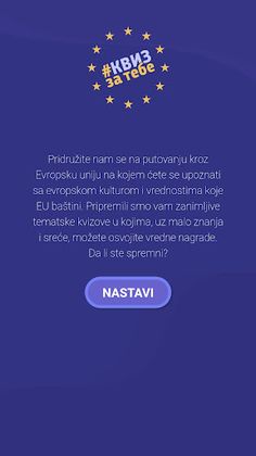 EU kviz za tebe - Screenshot 1
