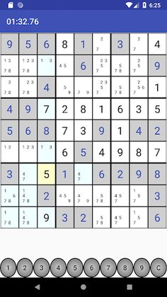 Android Sudoku - Screenshot 3