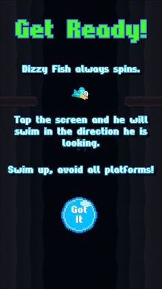 Dizzy Fish: Flappy Swimming Ga - Screenshot 3