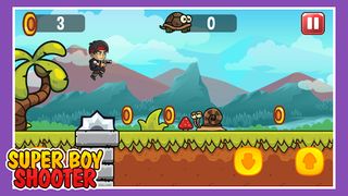 Super Boy Shooter - Jungle Run - Screenshot 1