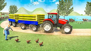 Crop Corn Field: Tractor Games - Screenshot 2
