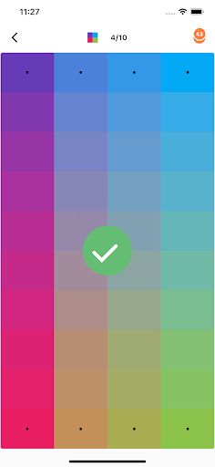 Color Puzzle - color ordering - Screenshot 4