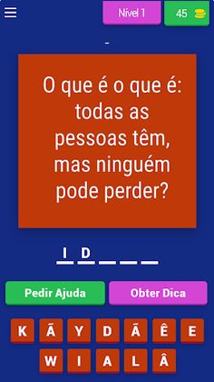 Quiz de O Que é O Que é? - Screenshot 1