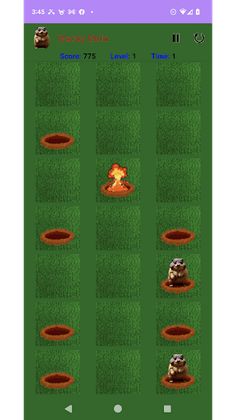 Wacky Mole - Screenshot 2