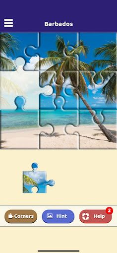 Barbados Sightseeing Puzzle - Screenshot 1