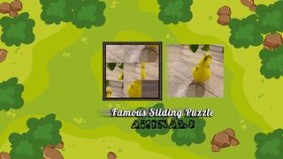Famous Sliding Puzzle: Animals - Screenshot 1