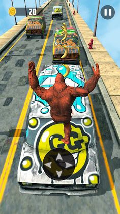 Gorilla Rescue- Funny Surfers - Screenshot 1