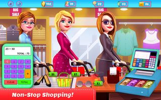 Shopping Mall Girl Cashier - Screenshot 1