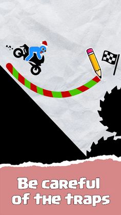 Draw Line: Save the Motorbike - Screenshot 3