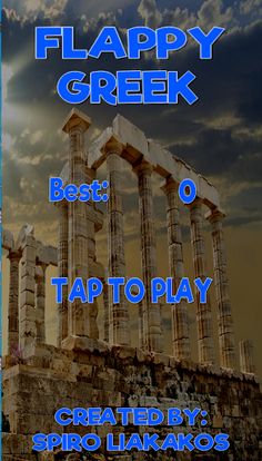 Flappy Greek - Screenshot 2