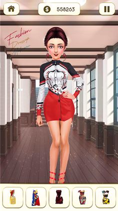 Fashion Girl Dress up Game - Screenshot 3
