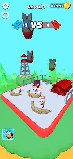 Stickman War 3D: Shoot N Merge - Screenshot 4